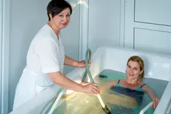 Bath in a sanatorium photo