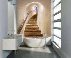 Bath with ladder photo