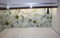 Kitchen with daisies photo