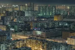 Foto şəhər yaşayış sahəsi