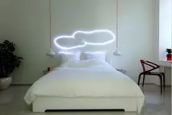 Night light in the bedroom photo