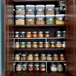 Seasonings in the kitchen photo