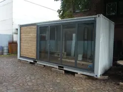 Kitchen from a container photo
