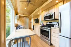 Kitchen In A Trailer Photo