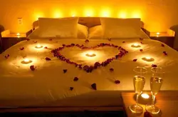 Photo of romance in the bedroom