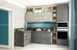 Loft mətbəx fotoşəkili