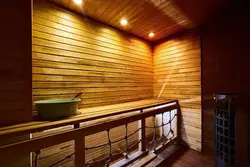 Qonaq otağı sauna fotoşəkili
