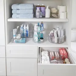 Bathroom with cosmetics photo