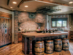 Kitchen in the basement photo