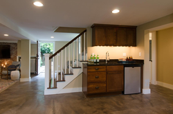 Kitchen in the basement photo