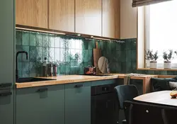Кухня метод зеленая фото