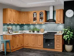 Кухня из ольхи фото