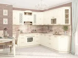 Угловая Кухня Тиффани Фото