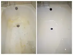 Эмалировка чугунной ванны фото