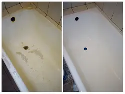 Emaye çuqun küvet fotoşəkili