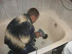 Эмалировка чугунной ванны фото
