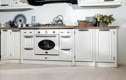 Bella white kitchen photo