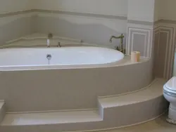 Ванна со ступенькой фото