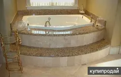Ванна со ступенькой фото