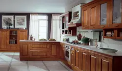 Kitchen italian walnut photo