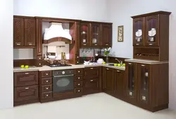 Kitchen italian walnut photo