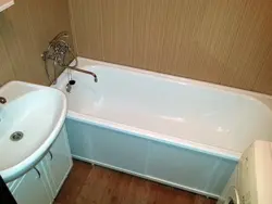 Как обшить ванну фото