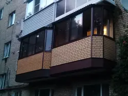Фото лоджия с улицы