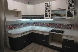 Графит кухня угловая фото