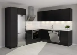 Graphite kitchen corner photo