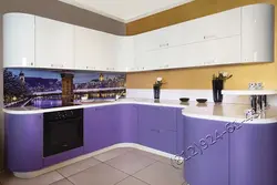 Фота эмаль глянец кухні