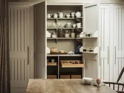 Wardrobe in the kitchen photo
