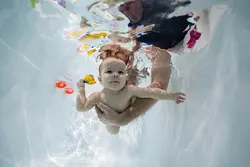 Фото под водой в ванной
