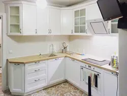 Kitchen With Beveled Corner Photo