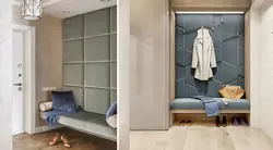 Мягкая обивка в прихожей фото