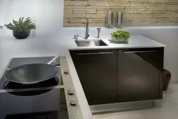 Кухня с тонкой столешницей фото