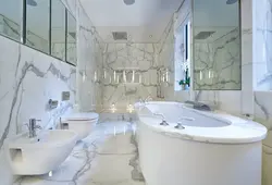Liquid marble for bathroom photo
