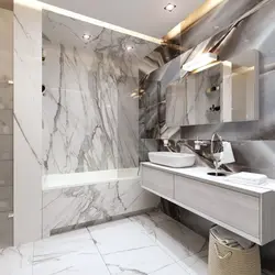 Liquid marble for bathroom photo