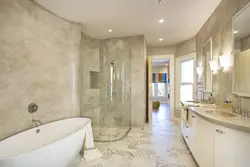 Liquid marble for bathroom photo