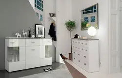 Комод для прихожей узкий фото