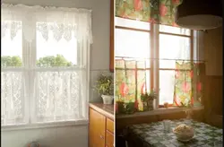 Cafe Curtain For Kitchen Photo