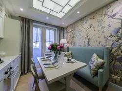 Wallpaper for kitchen meter photo