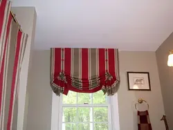 English curtains for the kitchen photo