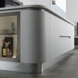 Mətbəx fotoşəkili üçün güzgü plinth