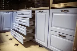Enamel with milling kitchen photo