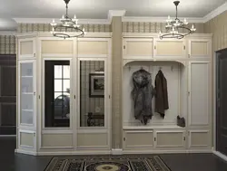 Прихожая с книжным шкафом фото