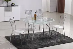 Glass Chairs For Kitchen Photo