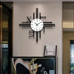 Wall clock for bedroom photo