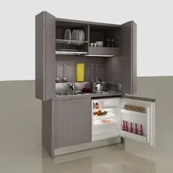 Кухня шкаф для студий фото