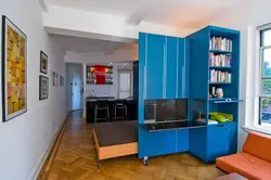 Kitchen cabinet for studios photo