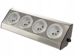 Corner sockets for kitchen photo